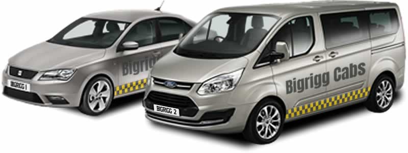 Bigrigg Cabs Vehicle Types